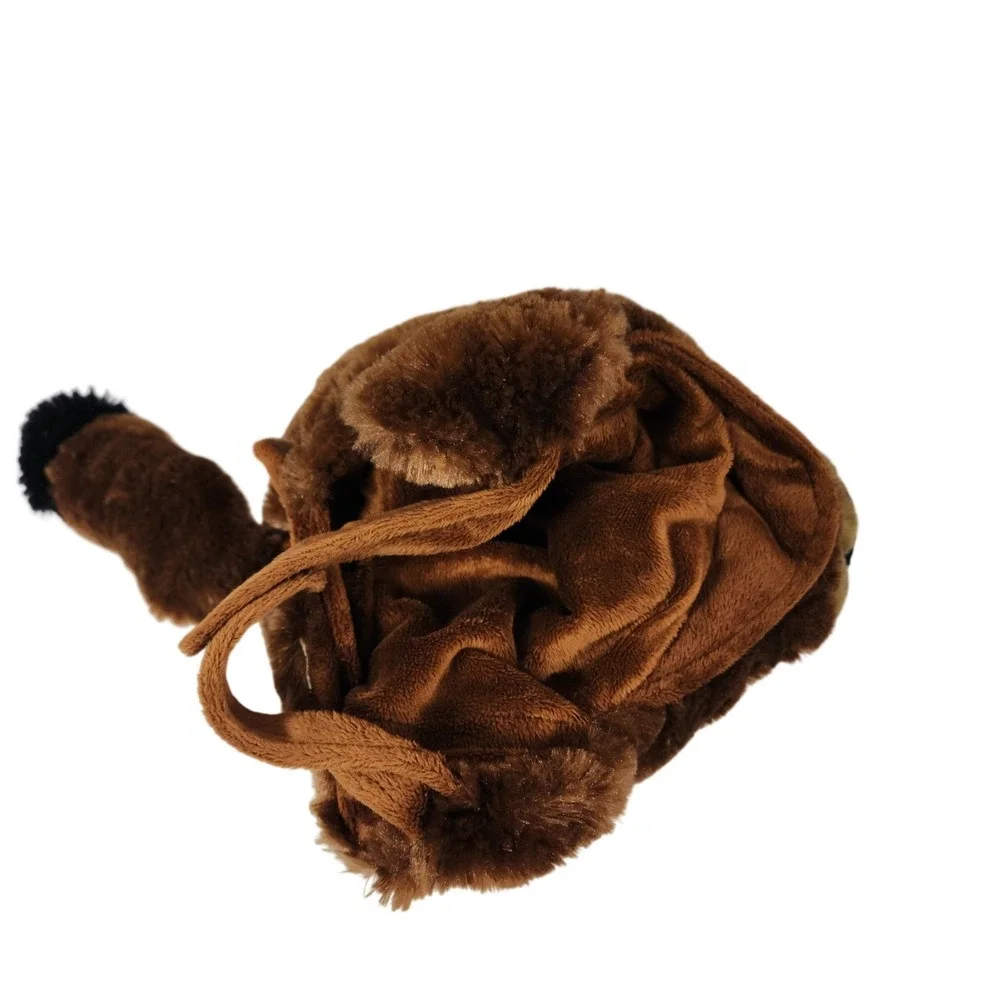 Bison Buffalo Bull Hat Plush Animal‎ Costume Ear Flap Winter Hat